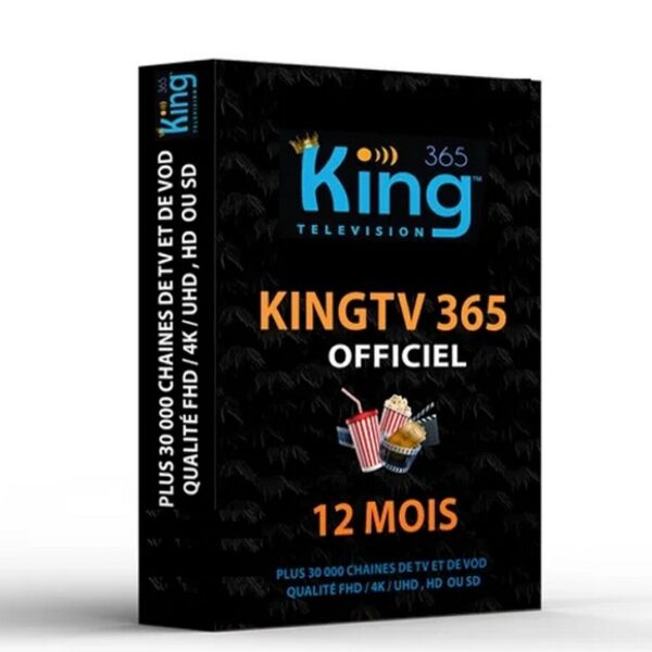 KING 365 FRANCE IPTV  ANDROID ABONNEMENT
