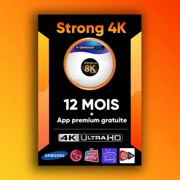 STRONG IPTV PREMIUM  ANDROID SUBSCRIPTION